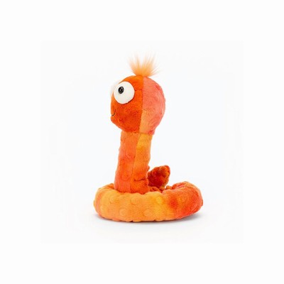 Jellycat Winston Worm Australia | 162793MST